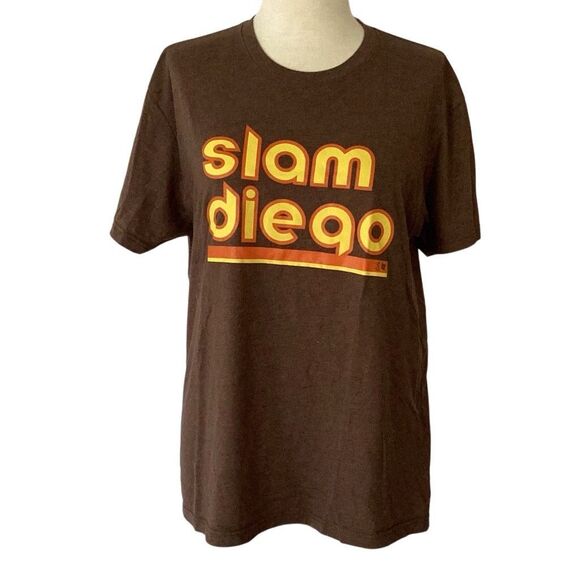 Breaking T Slam Diego San Diego Padres MLB T-Shirt Unisex Large - Picture 1 of 5